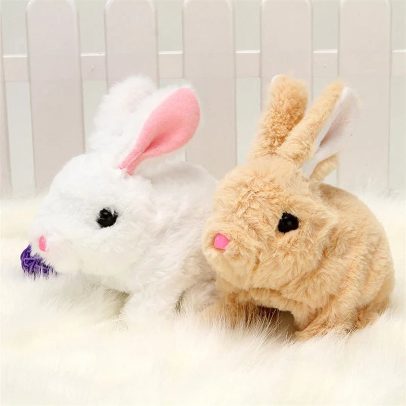 Interactive Cuddly Bunny - HoppyMate