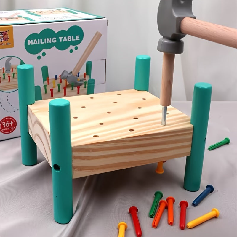 Colourful Hammer Game for Children – Learning and Developing Through Play