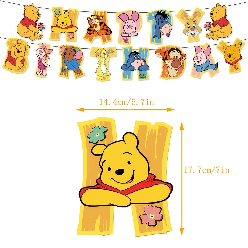 Disney Winnie the Pooh Party Set – Complete with Decorations for a Magical Celebration