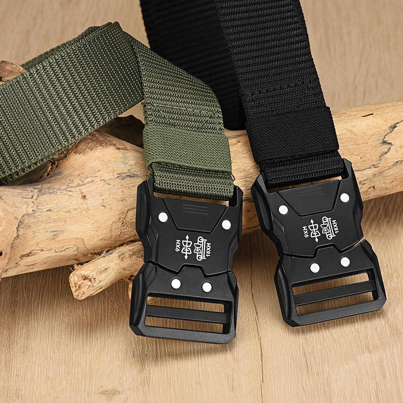 Unisex Tactical Nylon Belt – Durable, Breathable and Versatile