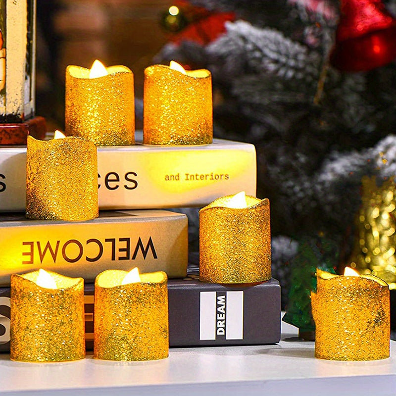 Glittering LED Candles – For a Cosy Atmosphere