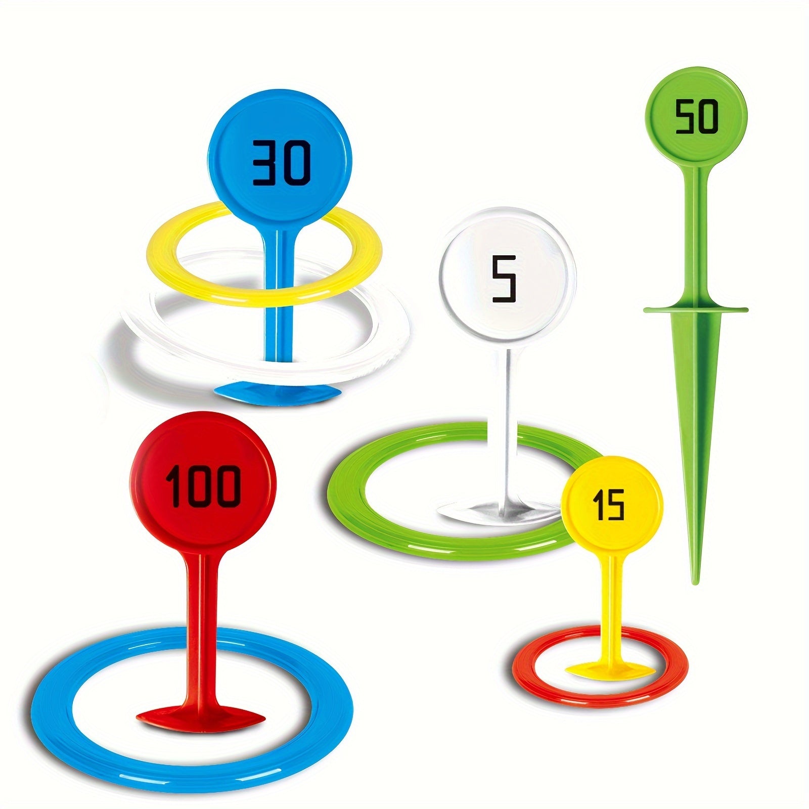 Colourful Ring Toss Set - For Enjoyable Outdoor Activities