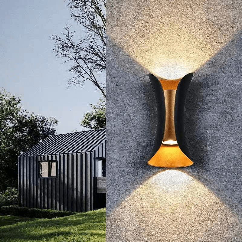 Outdoor LED Aluminium Wall Lamp - Waterproof