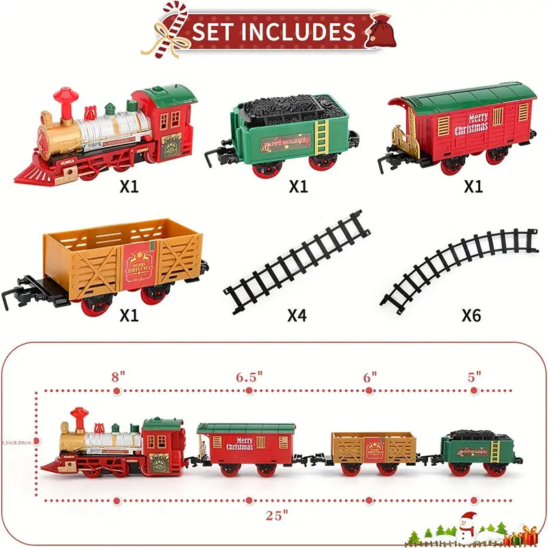 Merry Express Festive Train Set - Magical Toy for Adventurers
