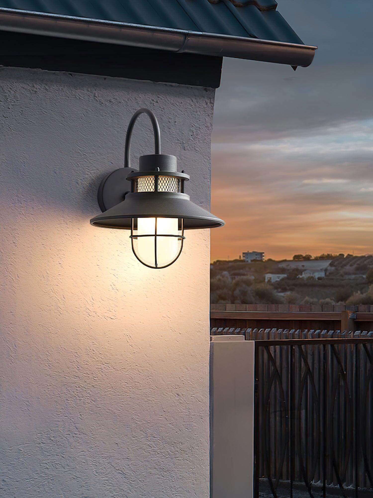 Industrial Outdoor Wall Light - Weatherproof