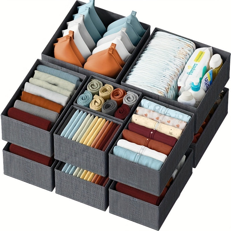OrganizePro 12-Pack Drawer Organisers – Efficient and Compact