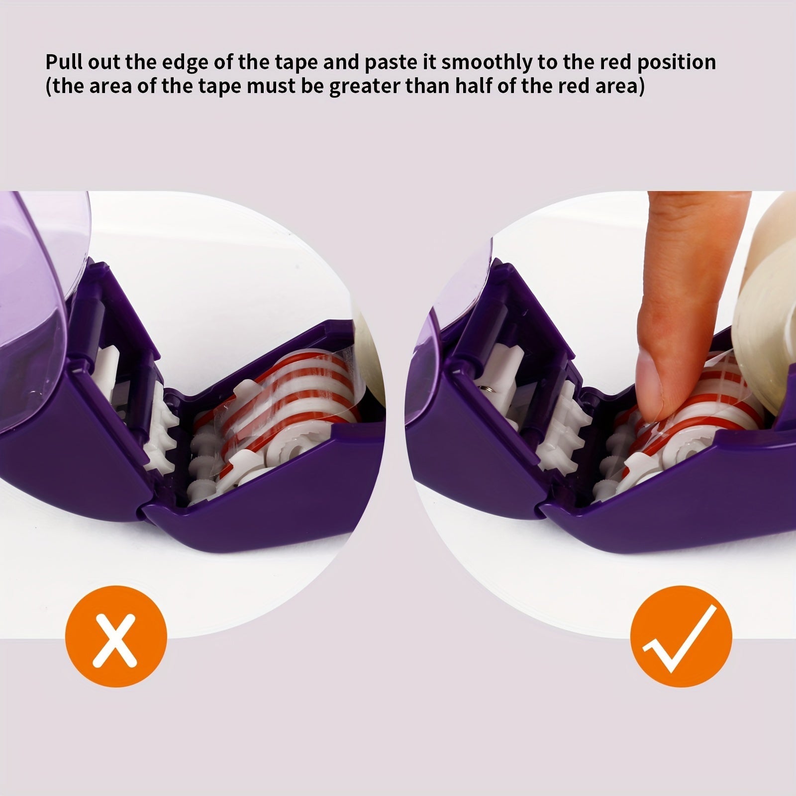 QuickSeal Tape Dispenser – Super Fast Taping with One Hand