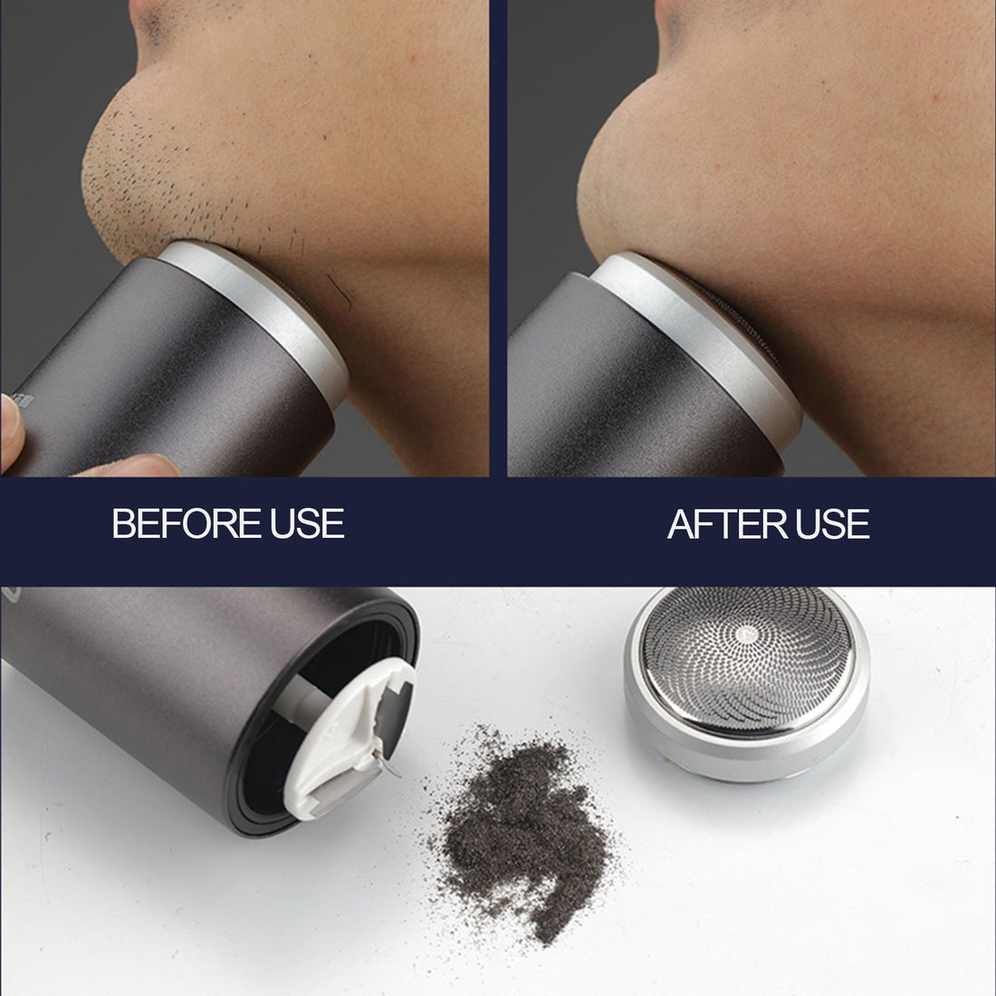 TrimEase - Mini Electric Shaver - For a Neat Look Anywhere