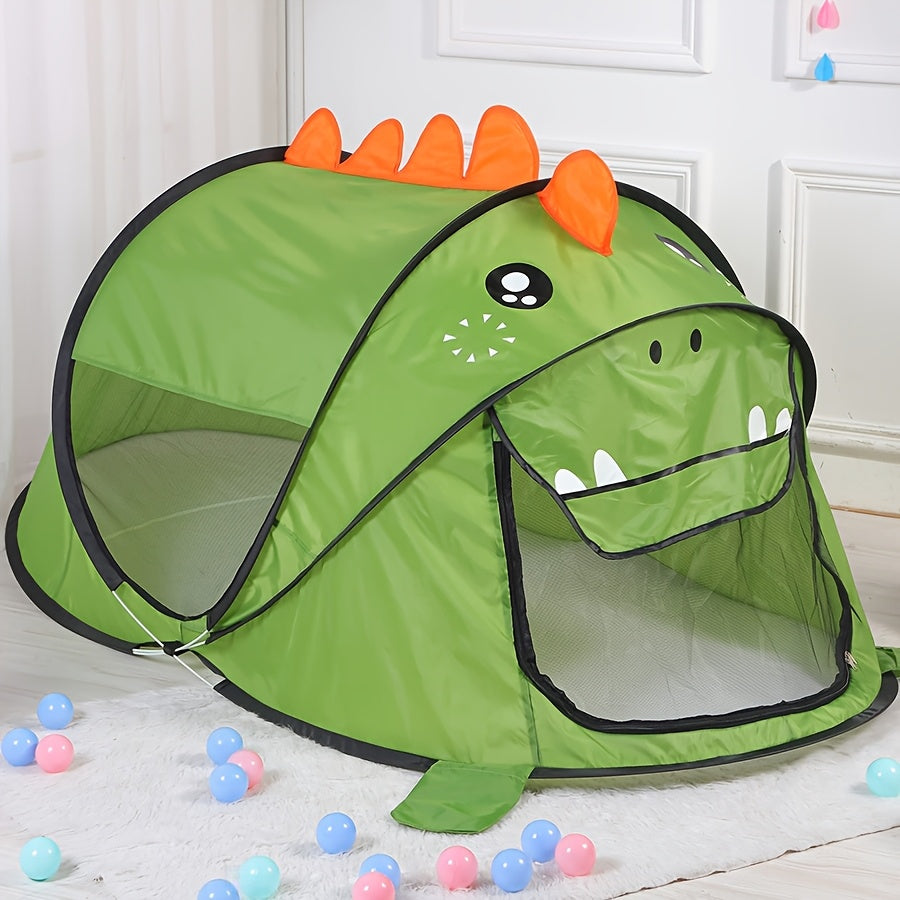 Children's Dinosaur, Shark & Bear Pop-Up Play Tent Set with UPF 50 – Breathable & Portable for Babies & Toddlers
