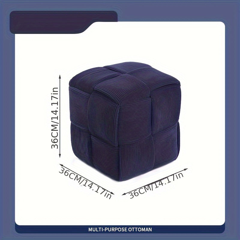 CordyCube Ottoman – Chic Design and Comfort in One