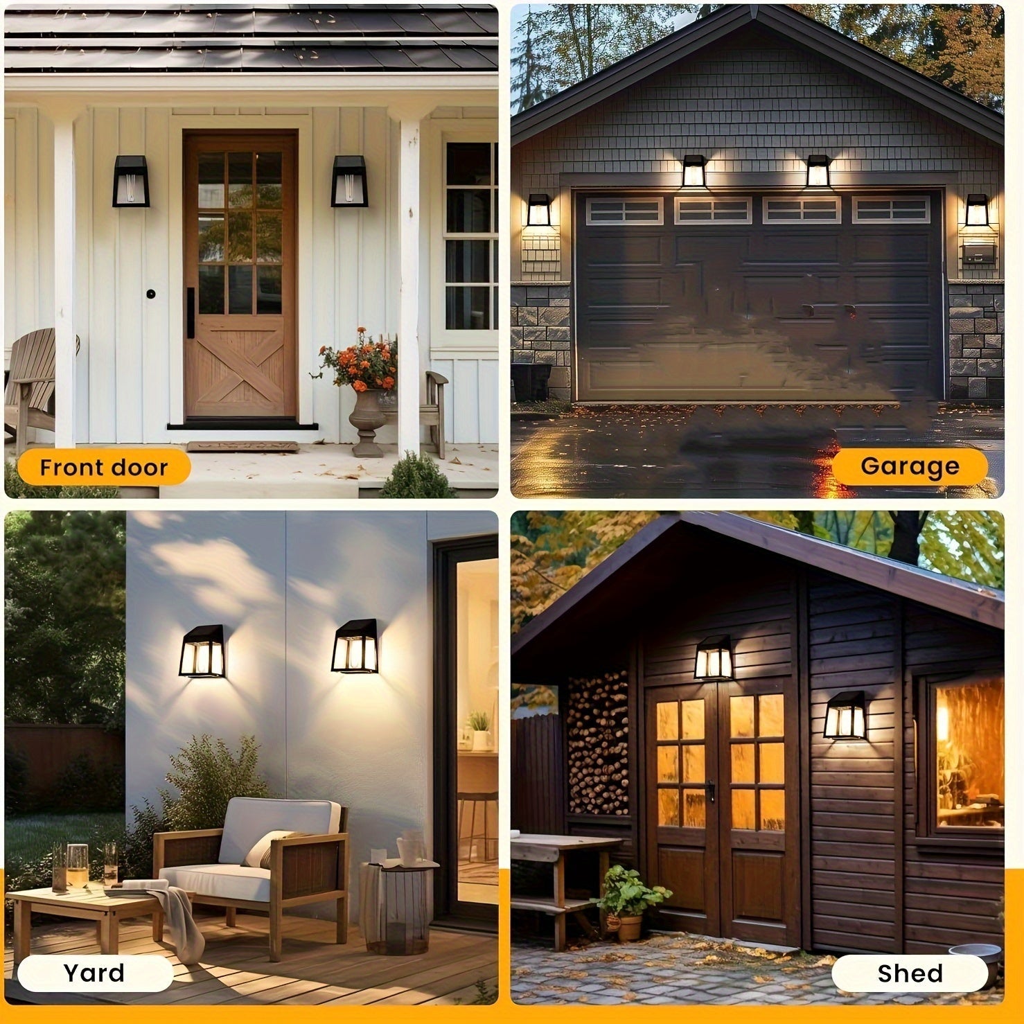 EcoBright Sensor Wall Lamp – For Smart Outdoor Lighting