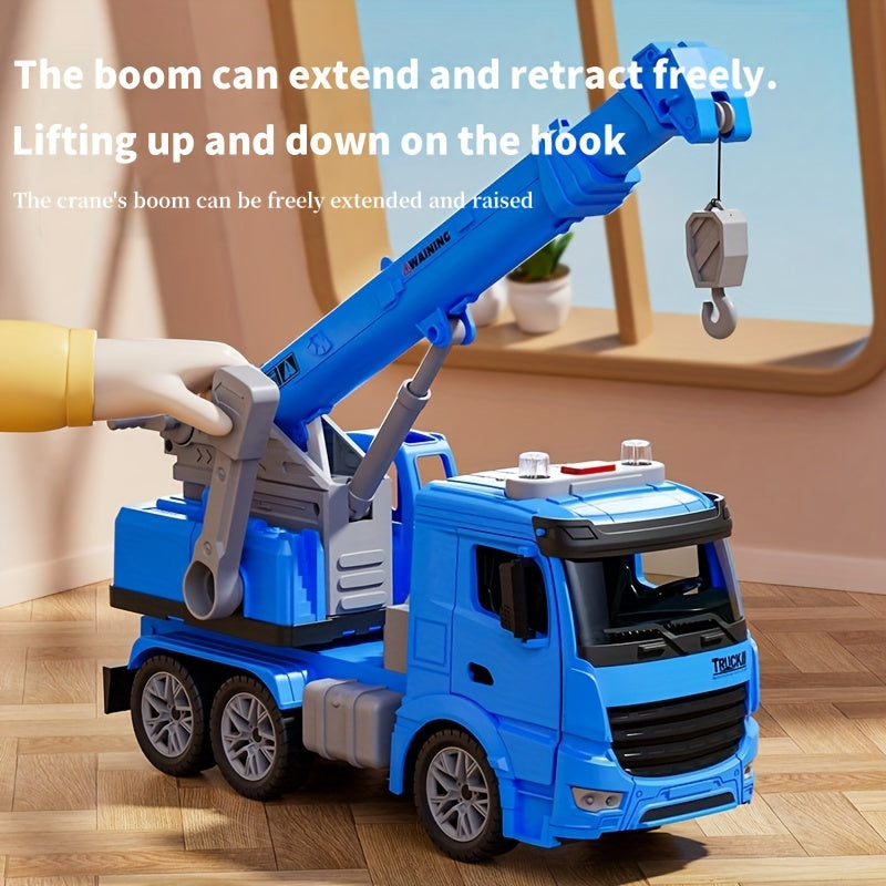 Powerful Crane Truck - Playful Fun with Sound and Light