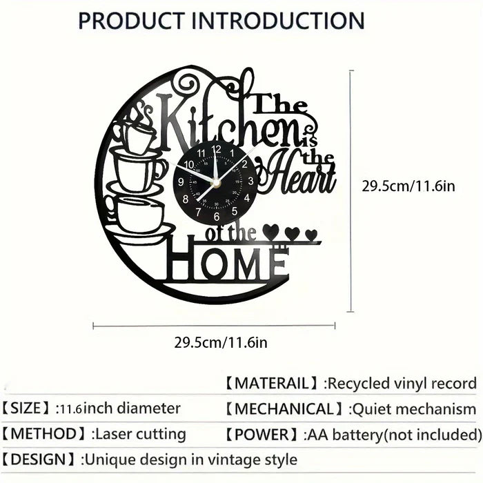 KitchenGlow – Ambient Kitchen Wall Clock for a Cosy Atmosphere