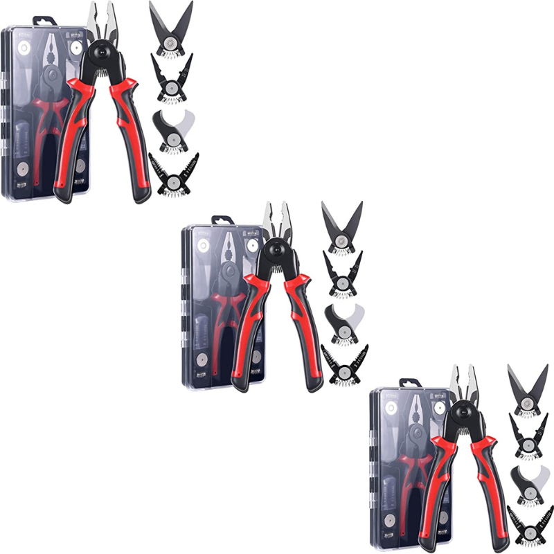 MultiGrip 5-in-1 Pliers Set – Flexible Tool for Every Tough Job