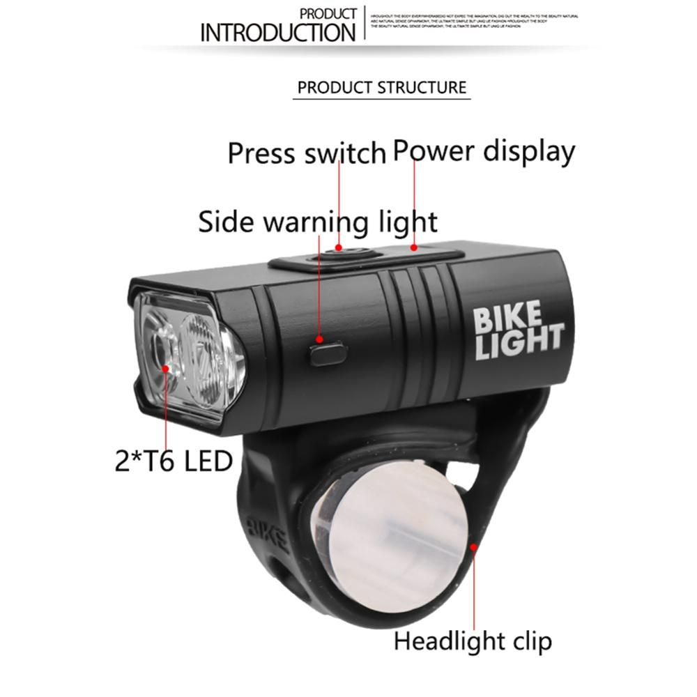 Sandsberg Front Bicycle Headlight Waterproof Rechargeable USB