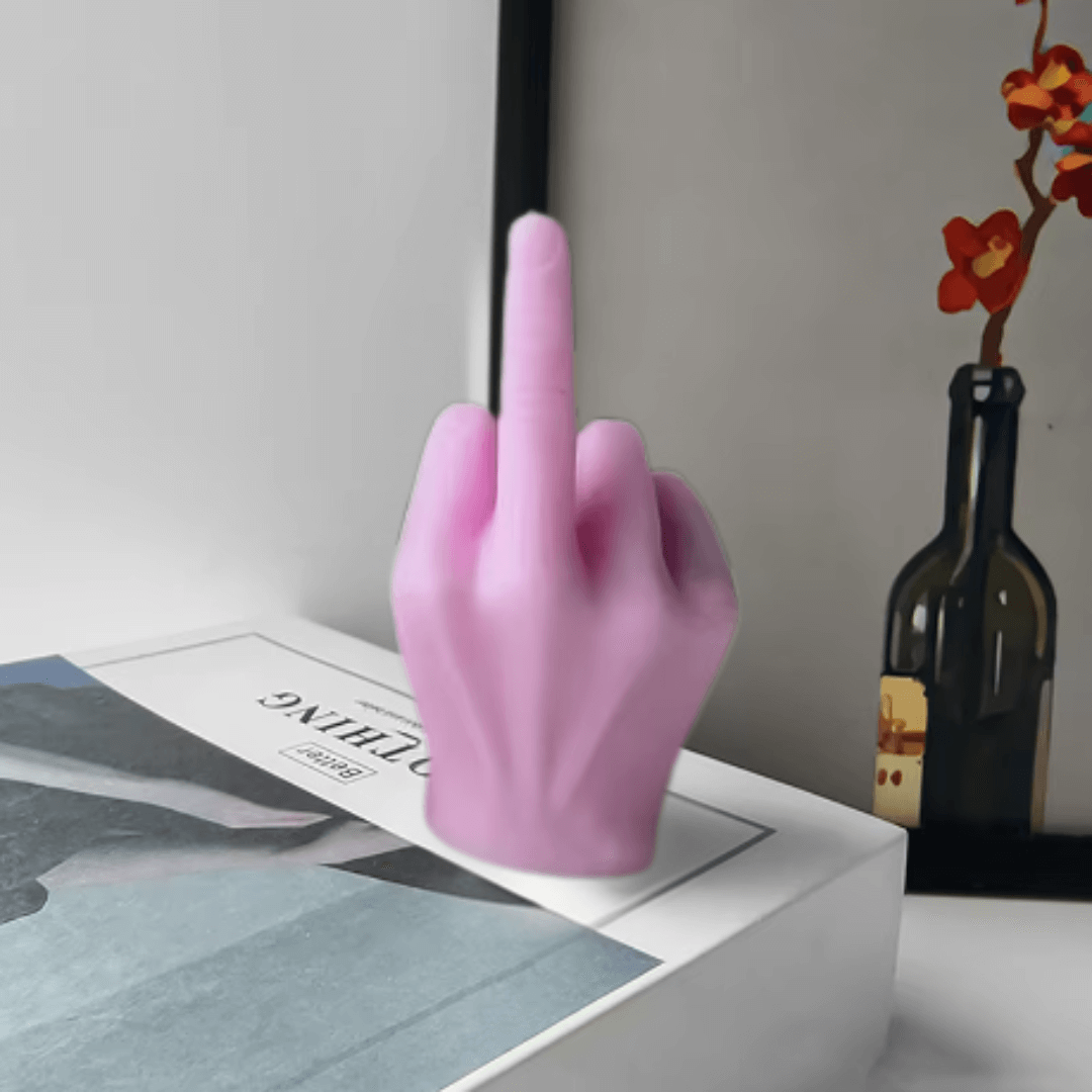 Unique and Fun Medium-Sized Quality Candle Decoration