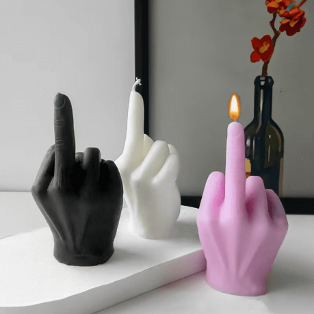 Unique and Fun Medium-Sized Quality Candle Decoration