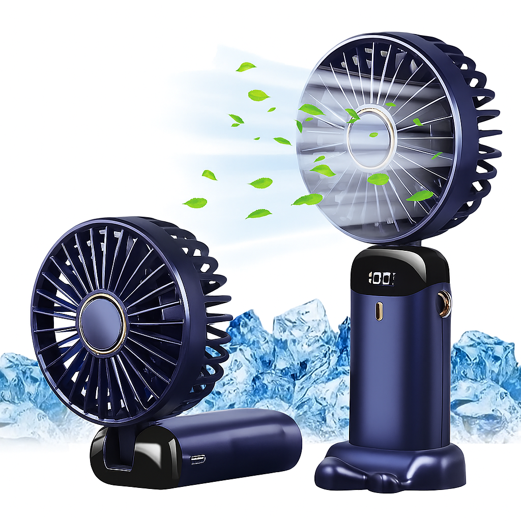 5000mAh Portable Fan Rechargeable