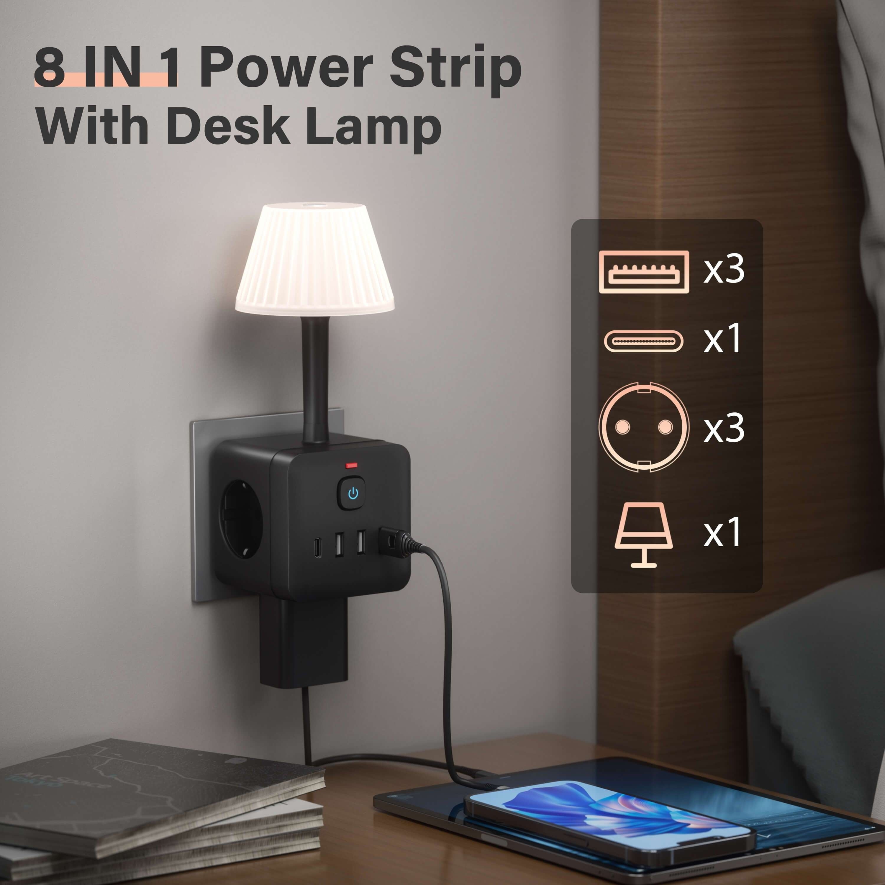 Smart 8-in-1 Night Light - For Smart Solutions and Lighting
