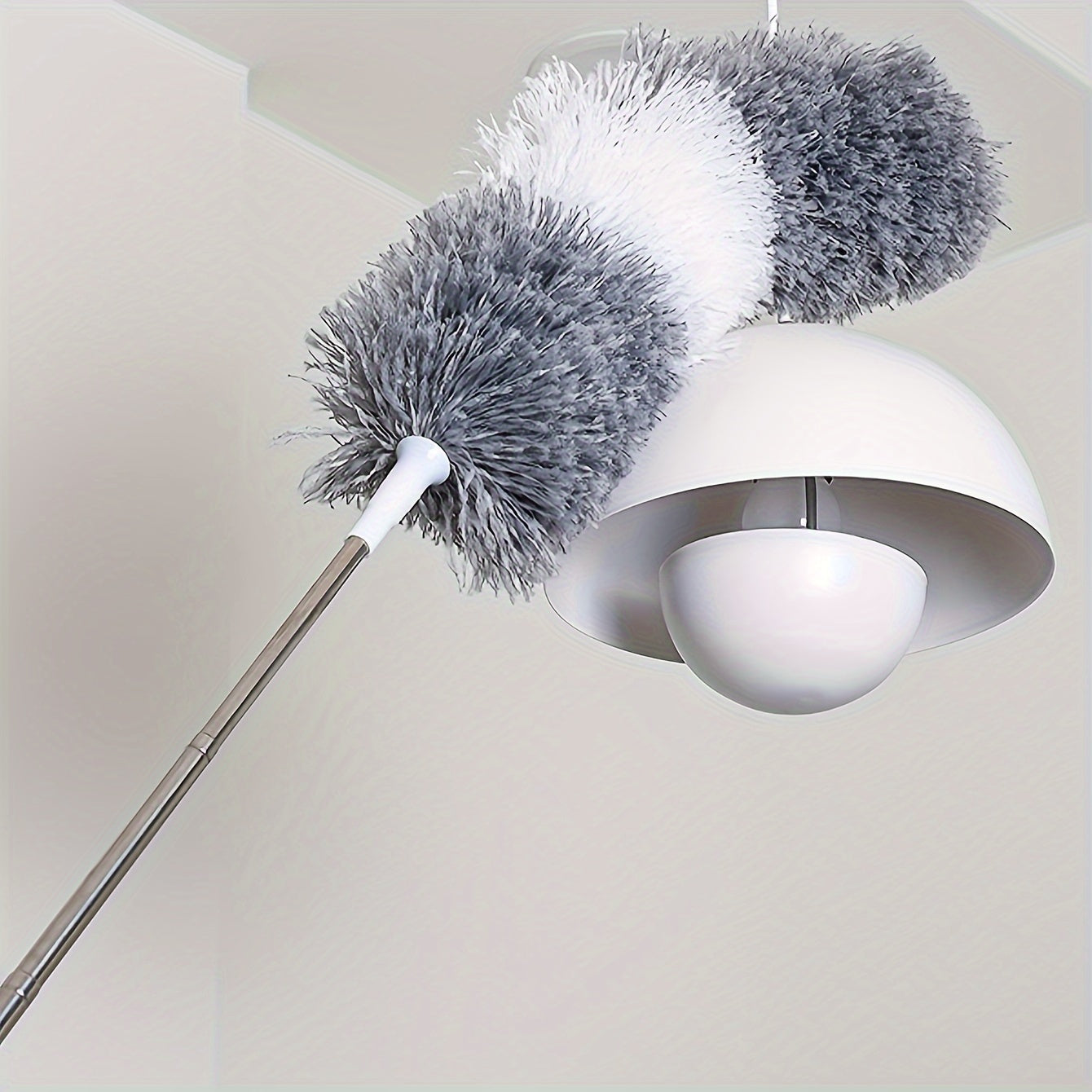 Extendable Microfibre Duster – Washable, Flexible, and Perfect for High Ceilings