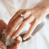 Stylish Moonstone Statement Ring – Iris