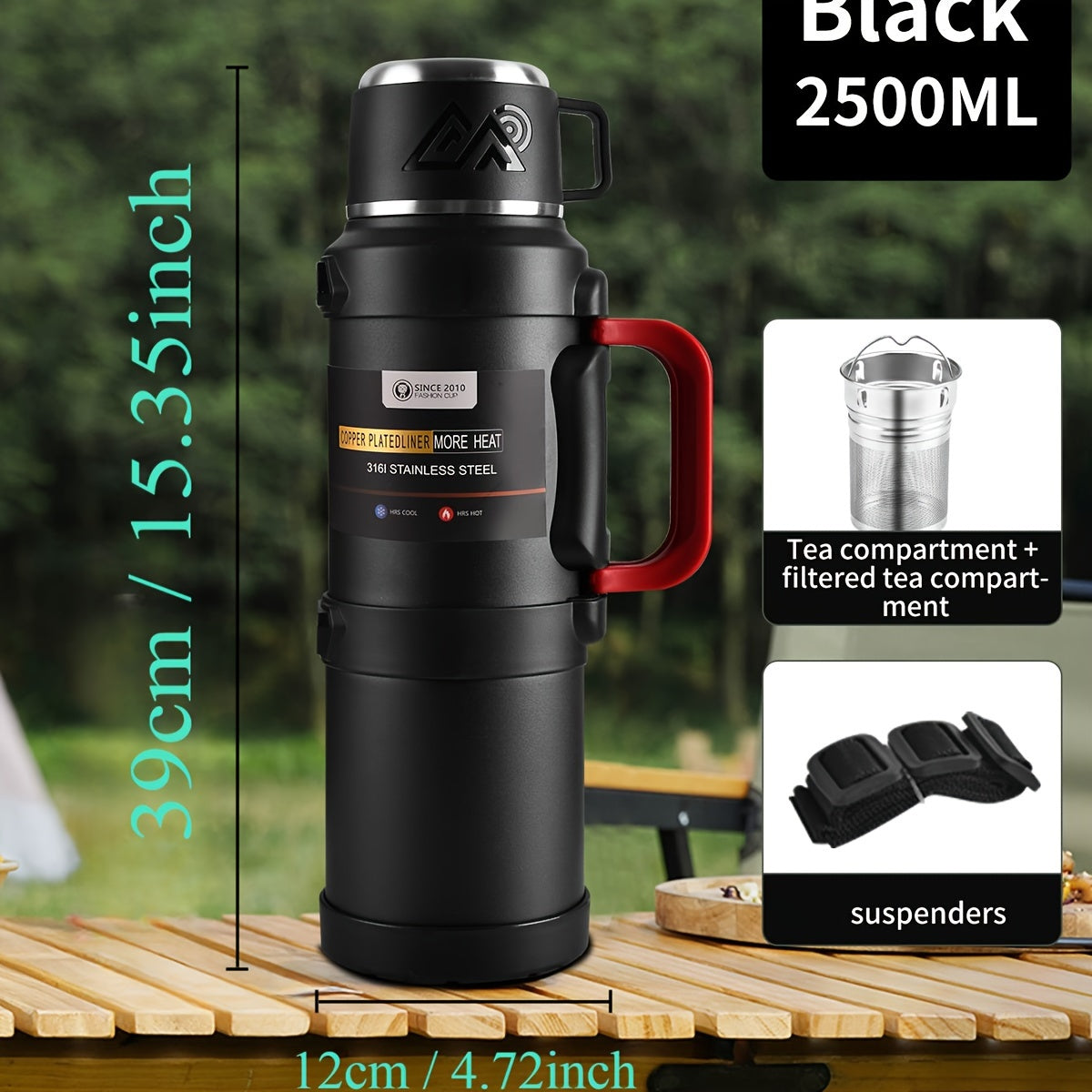 Robust Insulated Thermos Flask – Durable and Convenient