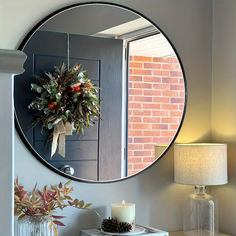 Stylish Round Wall Mirror - For Elegant Decoration