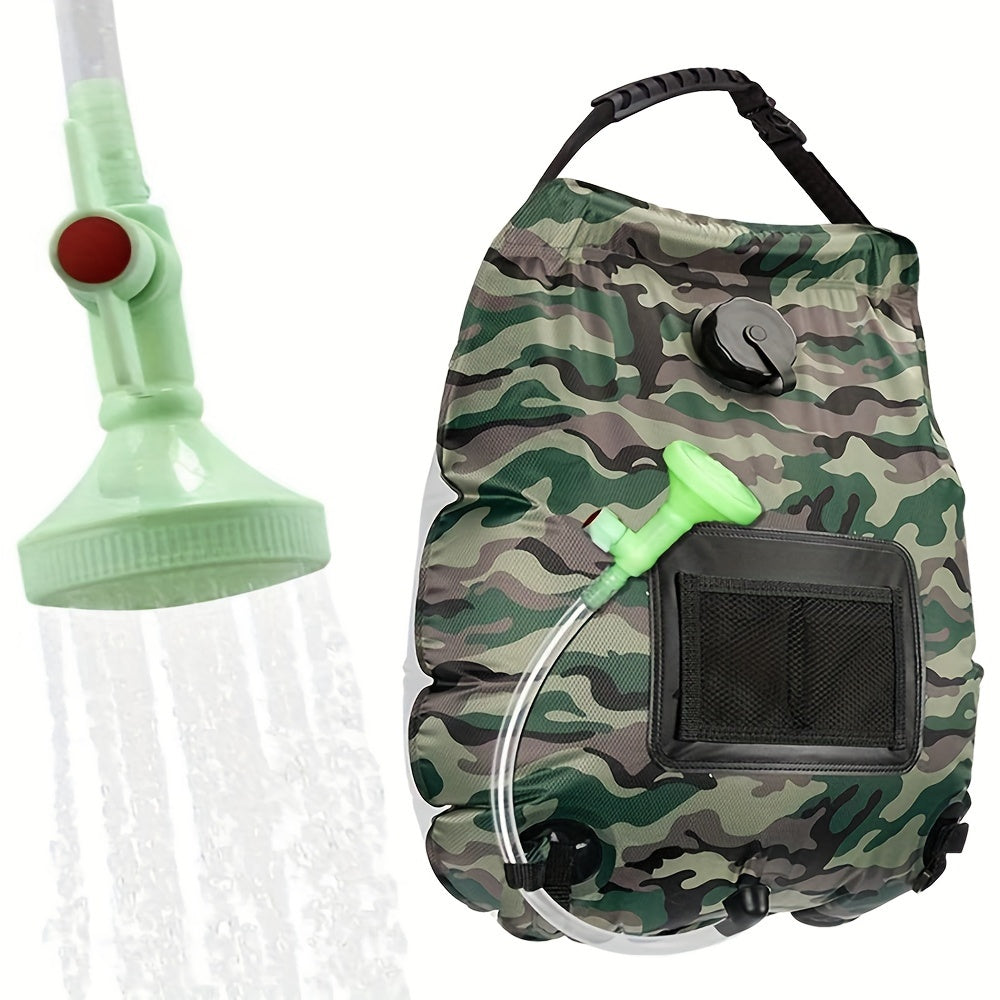 SunnyFlow Solar Shower Bag – Practical, Leakproof and with Temperature Gauge