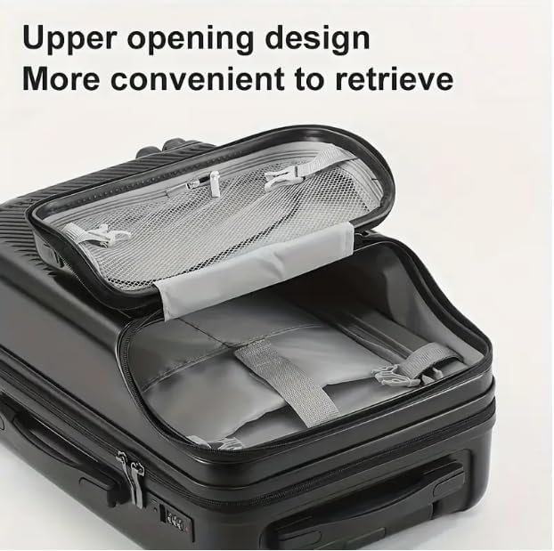 50.8 cm Hard-shell Cabin Luggage with Cup Holder, USB Port and TSA Lock