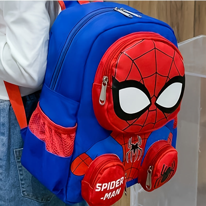 Spider-Man Backpack with Large Capacity – Great Gift for Children, Perfect for School and Adventures