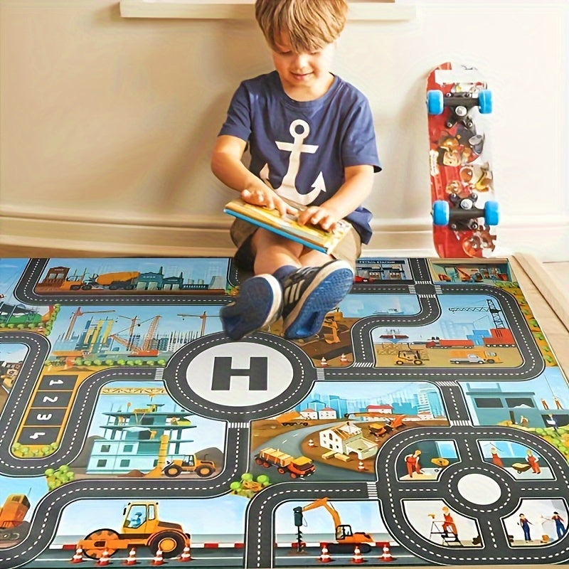 Build and Adventure Play Mat – For Little Explorers and Creative Players