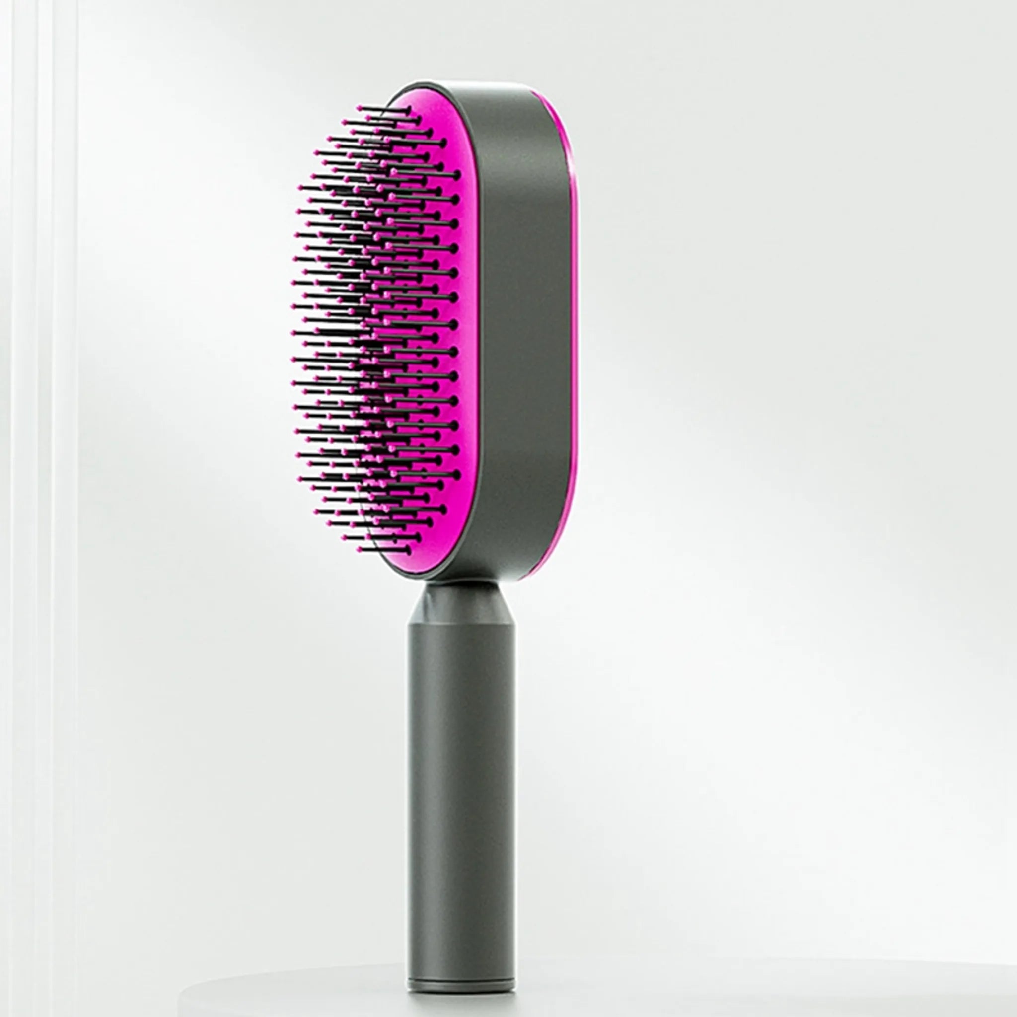 Self-Cleaning 3D Hair Brush