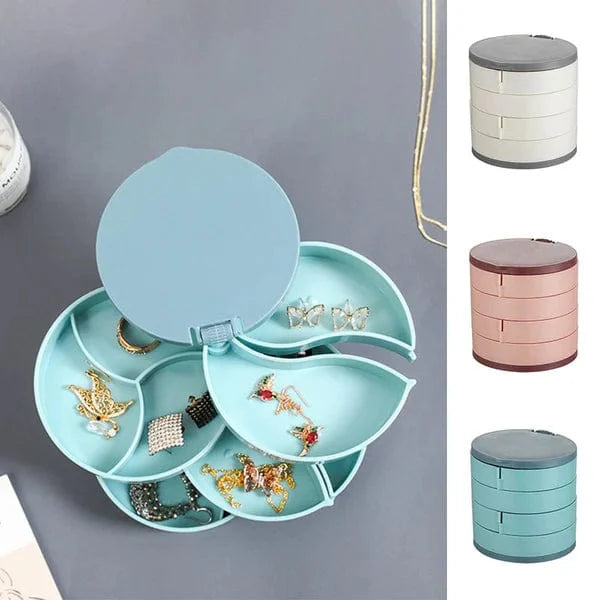 Rotating Jewellery Storage Box (4 Layers)