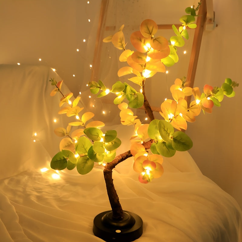 Serene Eucalyptus Tree Lamp - For Soothing Lighting and Natural Aesthetics