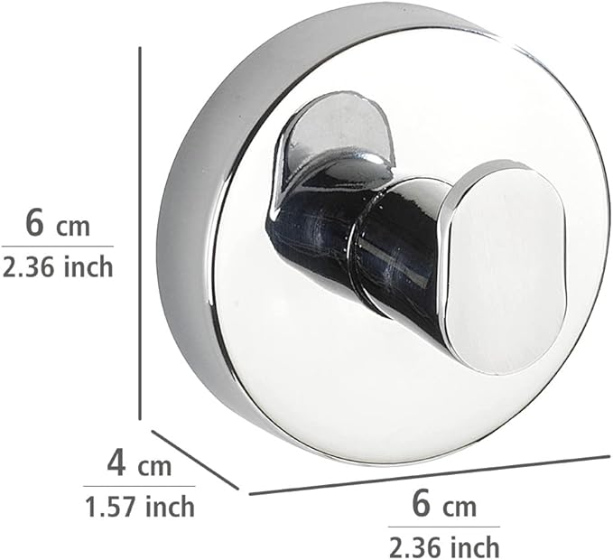 Vacuum-Loc Wall Hooks Duo Capri – Drill-Free & Strong Wall Mounting for Bathroom & Kitchen