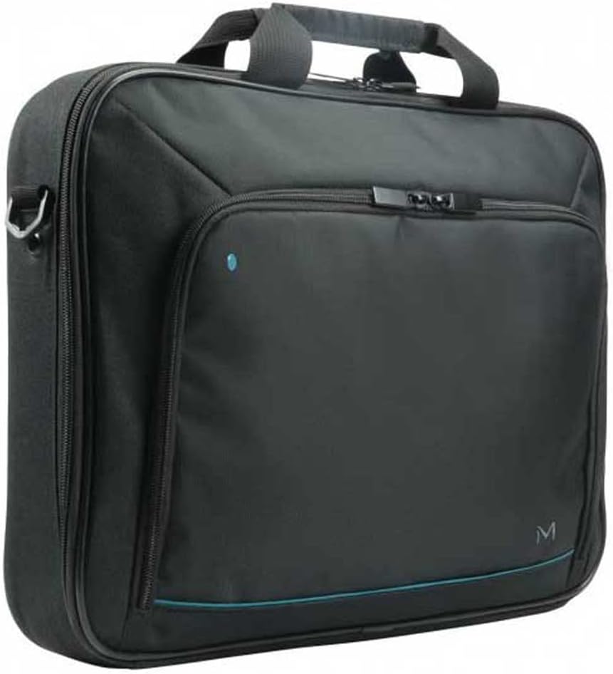 Sustainable Clamshell Laptop Briefcase for 14–39.6 cm Devices – Blue