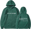 Sublima Coziness Sweater | Stylish Comfort with Self-Love Affirmations