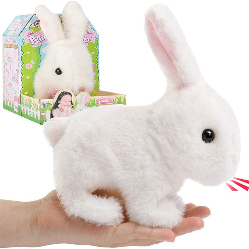 Interactive Cuddly Bunny - HoppyMate