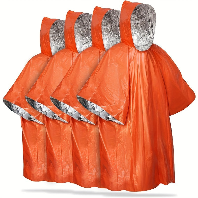 StormGuard Emergency Ponchos - Waterproof and Thermal Protection