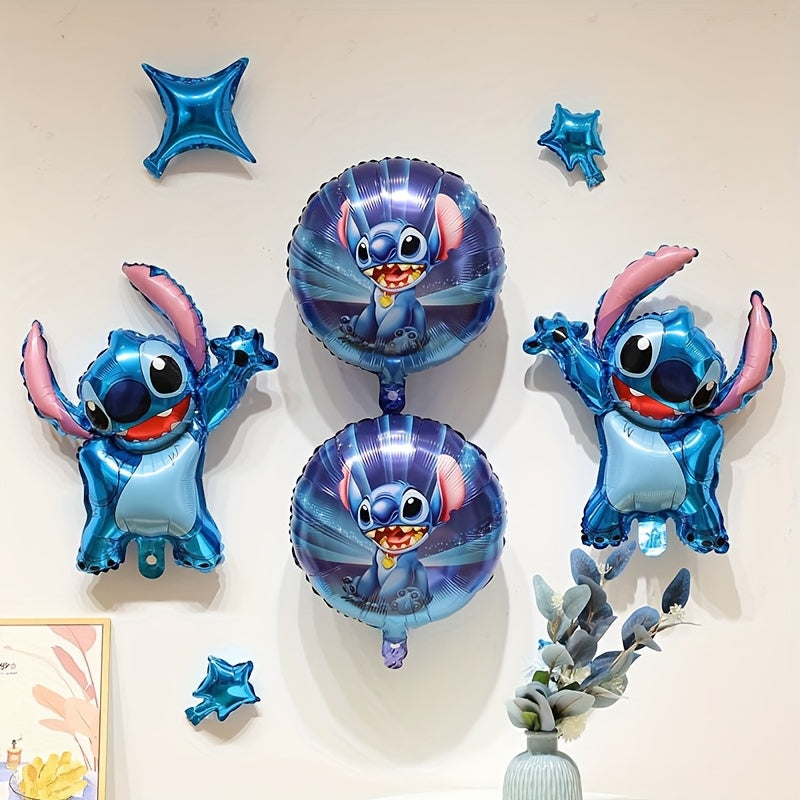 Stitch Balloon Set – 5 Pieces for a Magical Party