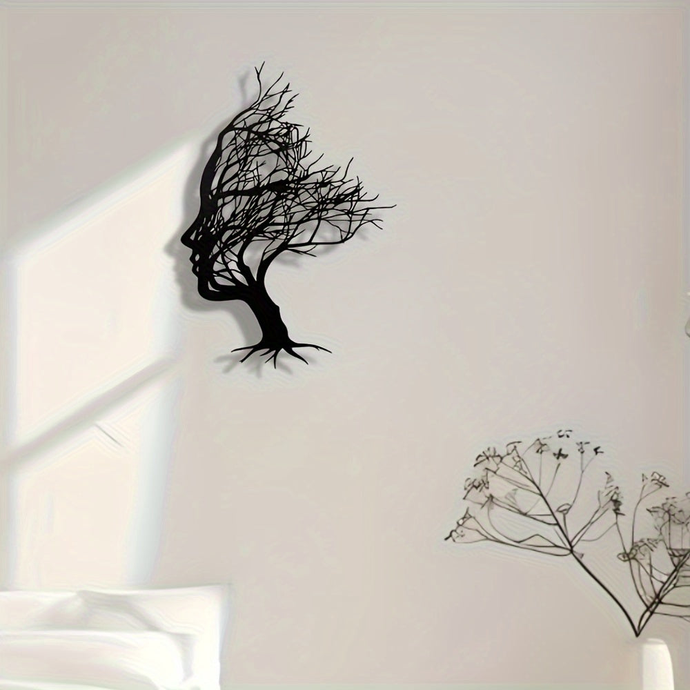 Boom Branch Woman Face Decoration - Elegance and Art in Your Interior