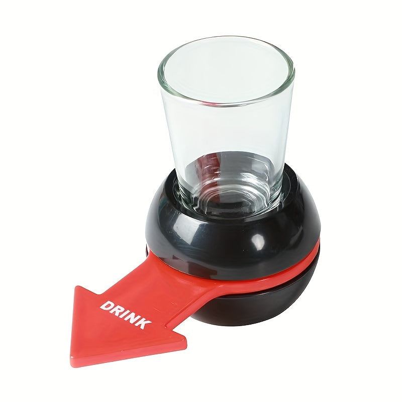 Spin the Arrow Shot Glass Game – The Ultimate Drinking Game for Parties