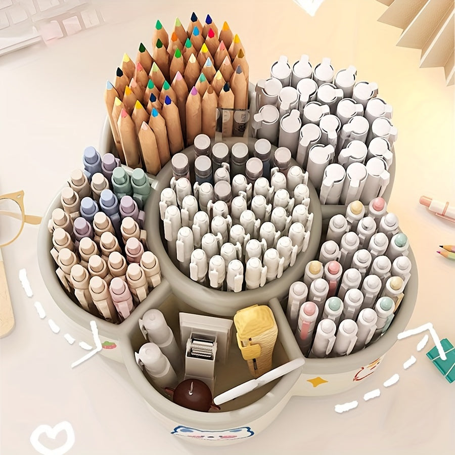 Colourful Animals Stationery Organizer - For a Cheerful Workspace