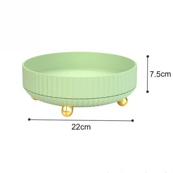 RotateOrganizer - 360° Rotating Space-Saving Storage Rack