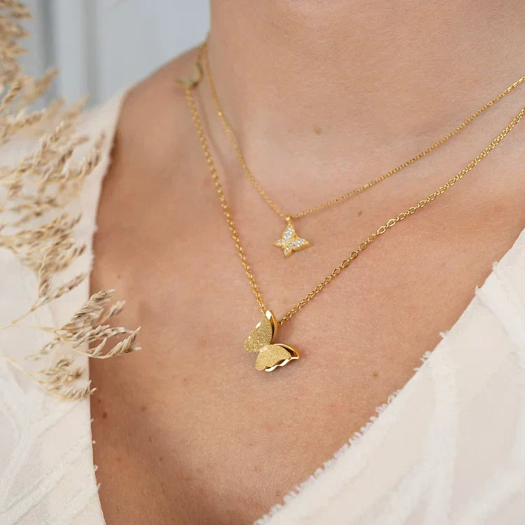 Spring-Inspired Butterfly Necklace – Alara