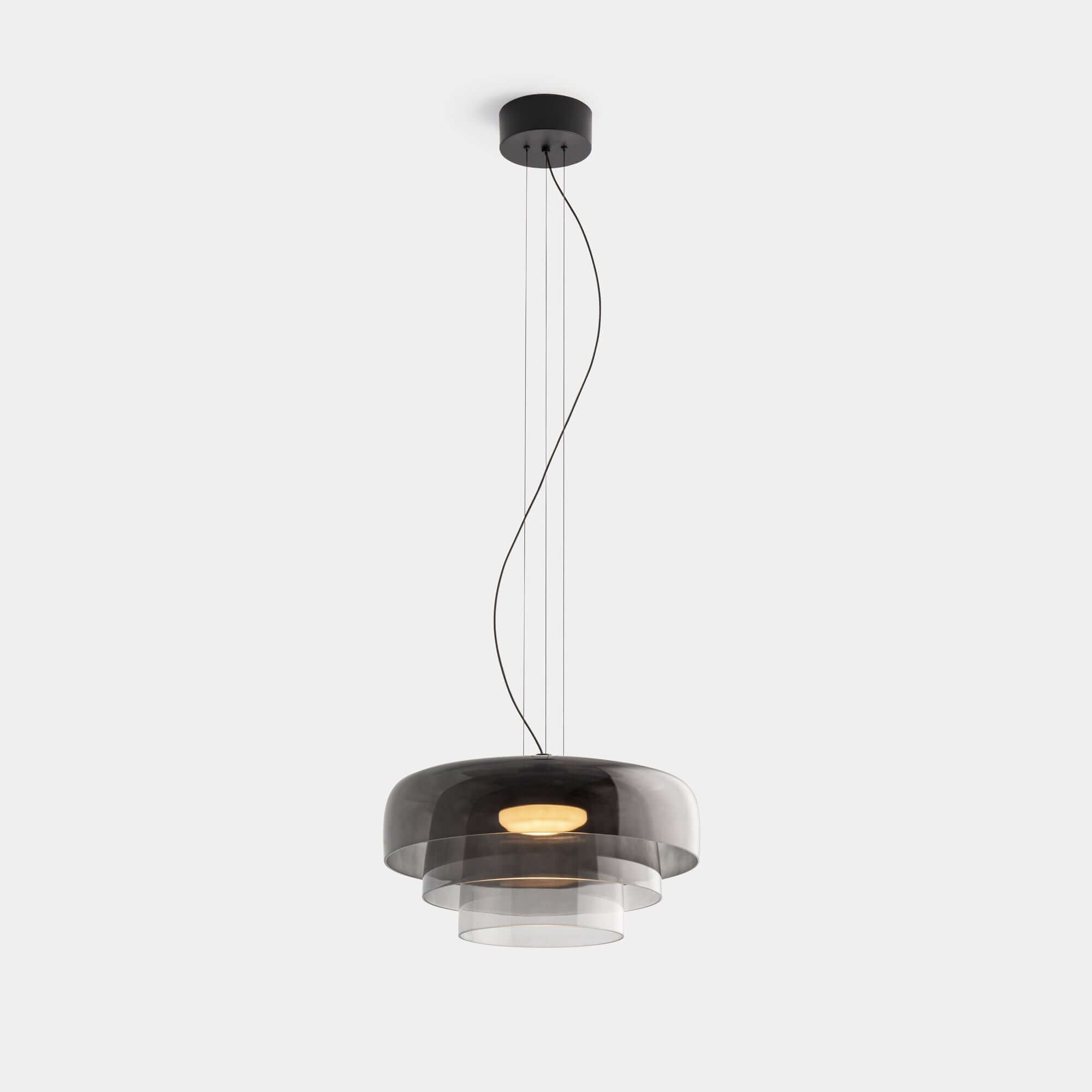 Norwegian Glass Pendant Lamp - Unique Design