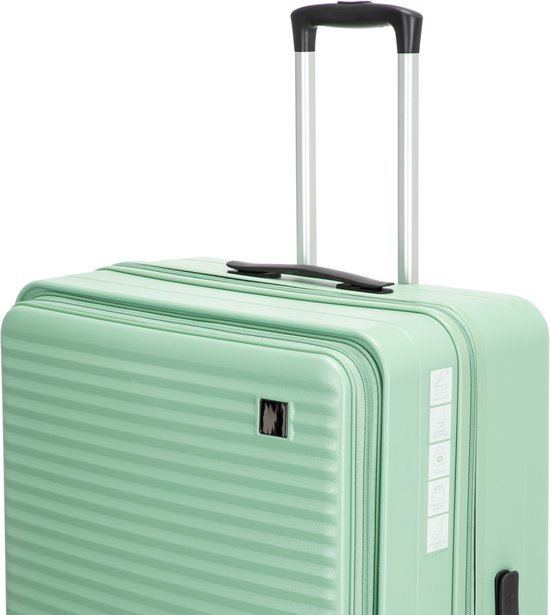 2-Piece Hard Shell Suitcase Set with Laptop Compartment – Berlin
