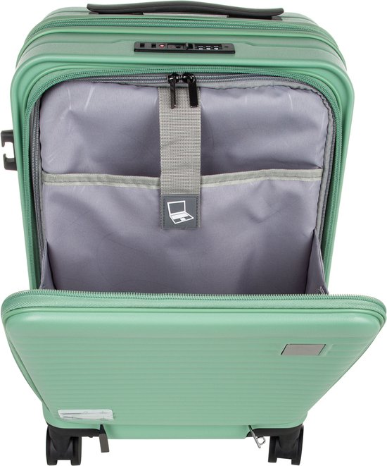 2-Piece Hard Shell Suitcase Set with Laptop Compartment – Berlin