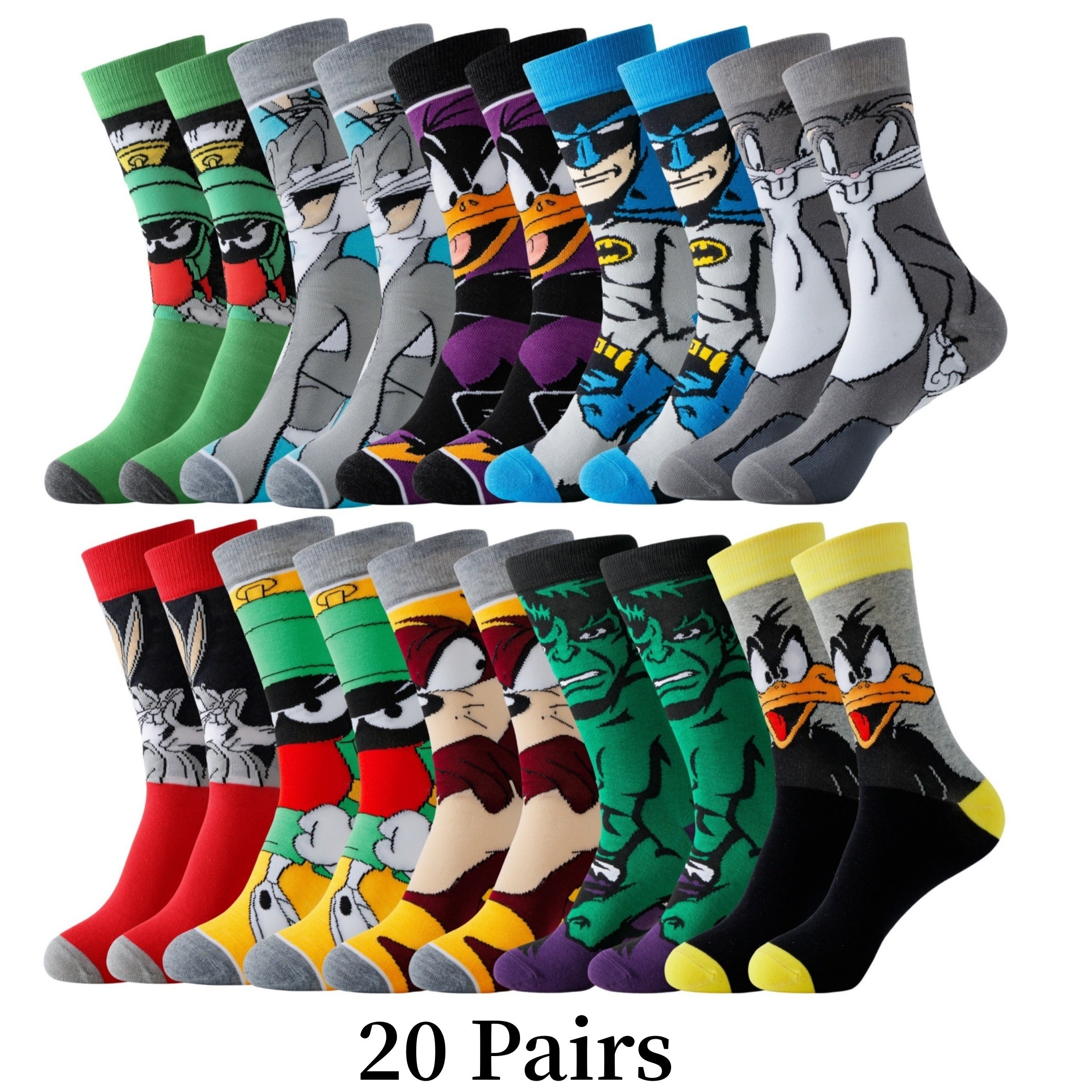 Cartoon Socks Set - Comfort and Style with Your Favourite Characters