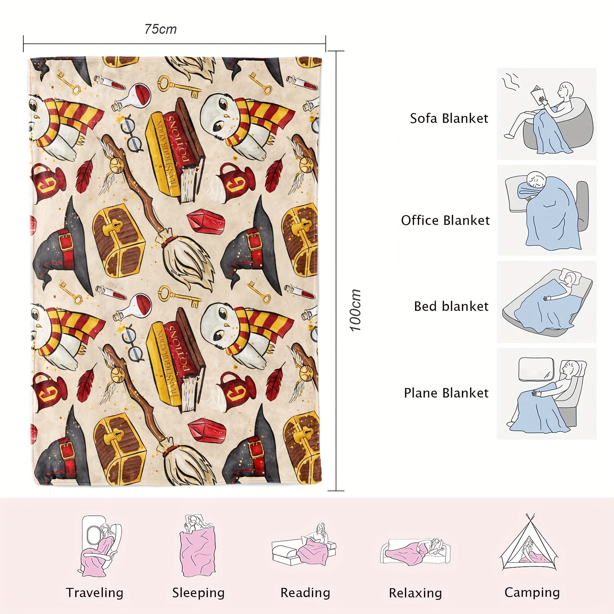 Magical Harry Potter Blankets – For an Enchanting Atmosphere in Your Home